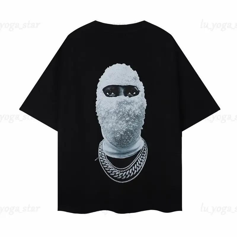 

Tshirts Mens Ih Nom Uh Nit Mask T-shirt Tees Black and White Head Street Casual Loose Tees High-quality Short Sleeves Size S-4XL S