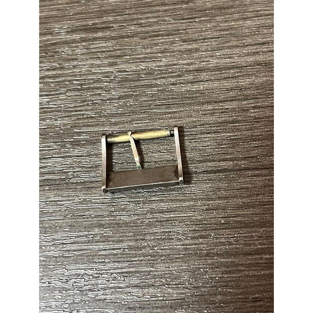 Used LONGINES watch buckle with logo engraved [20] 16mm