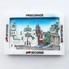 Serbia Fridge Stickers Novi Sad Travelling Souvenirs Beograd Fridge Magnets Home Decoration Weddging Gifts