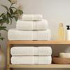 VidaXL Essuie-mains de Qualité Supérieure 2 pcs, Serviettes de Bain, Serviettes à Main, Débarbouillettes de Salle de Bain, 137473