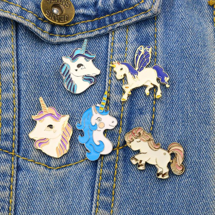 Unisex Cute Cartoon  Brooches Elegant Refined All-match Breastpin Birthday Xmas Gift