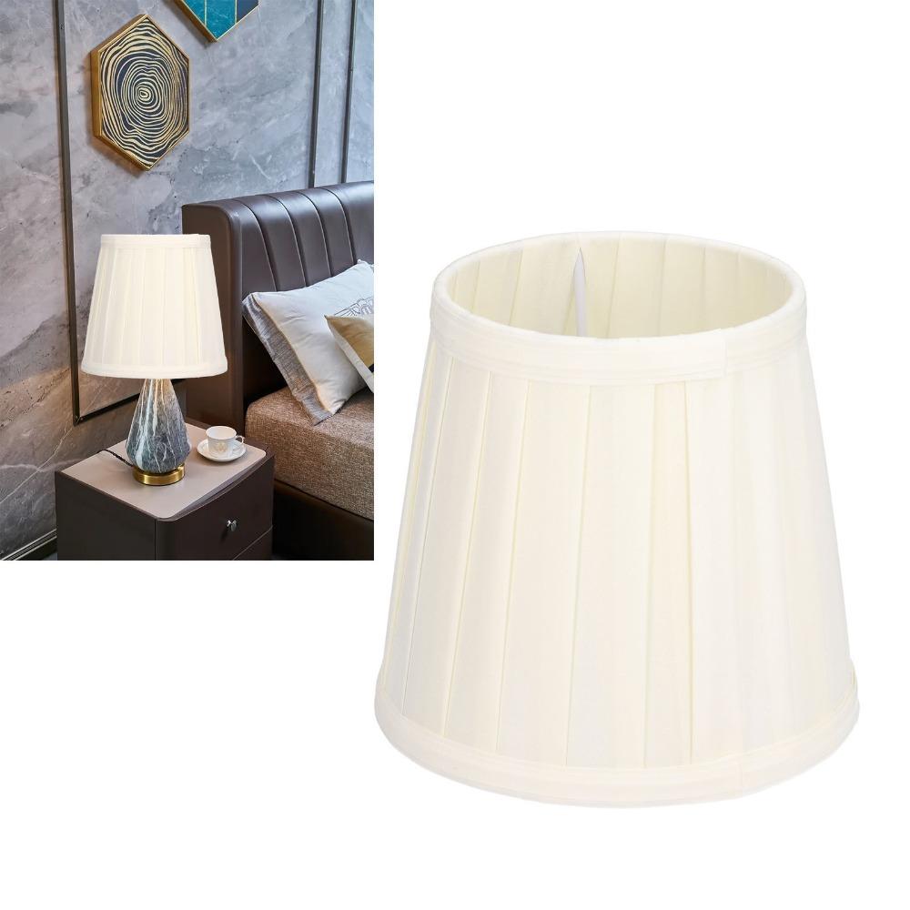 3PCS Clip On Design Lampshade Fabric Chandelier Lamp Shades Simple Lamp Cover  Wall Lamp