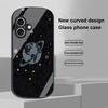 Astronaut Planet For Apple IPhone 16 11 13 15 14 Pro Max 12 Mini 7 8 Plus XR X XS Elliptical Shaped Tempered Glass Phone Case