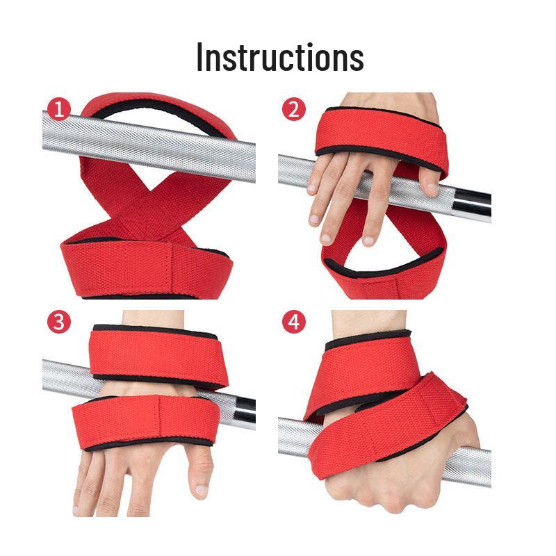 Figure 8 Anti-Slip Wrist Support Strap for Pull-Ups and Fitness Training