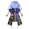 Genshin Impact Cosplay Costume for Women, Kamisato Ayaka Inazuma Lady Cosplay, 2D Character Role-Playing Stage Outfit