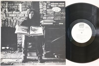 LP Record GRAHAM NASH  Wild Tales P8408APROMO ATLANTIC 1973 Japan Rock Used