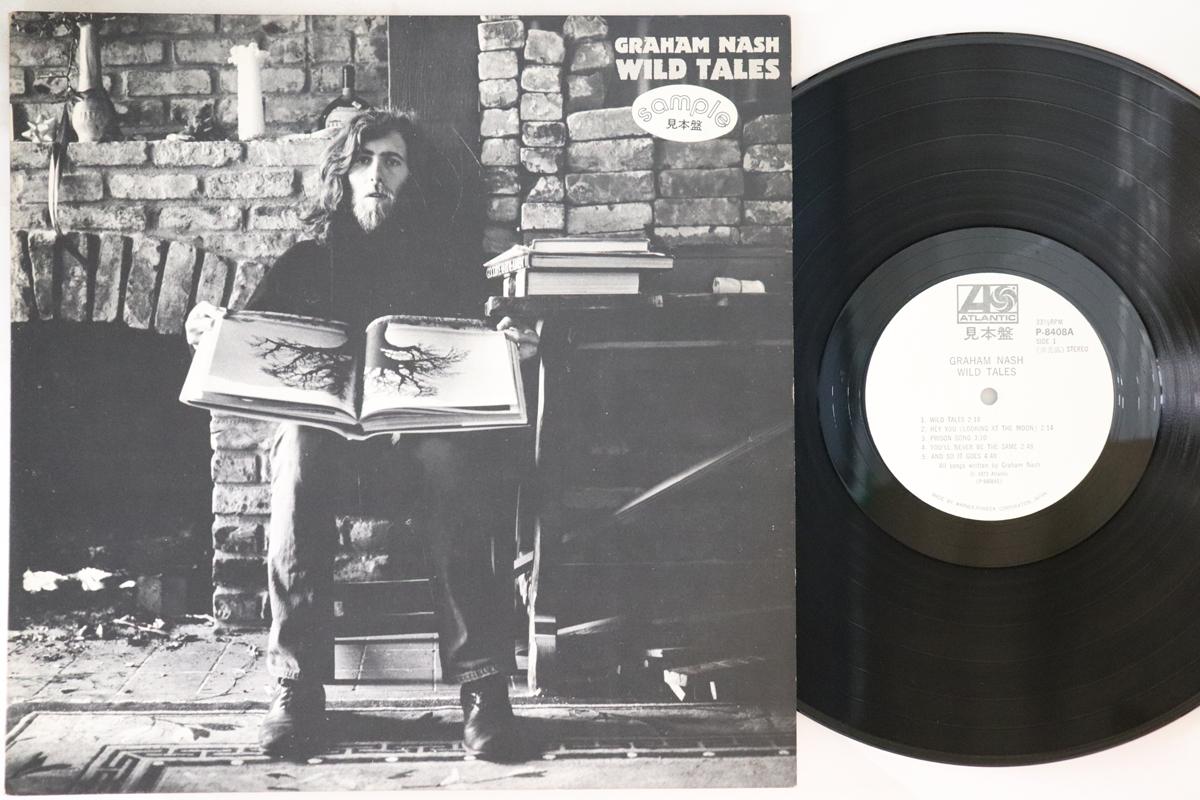

LP Пластинка GRAHAM NASH - Wild Tales P8408APROMO ATLANTIC 1973 Япония Рок Б/у