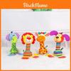 Elephant Lion Plush Rattle Toy With Sensory Development For Infants And Toddlers