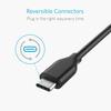 Anker USB Type C Cable PowerLine USB-C & USB-A 3.0 Cable Compatible with iPhone 16 / 15 / Oculus link/Galaxy/iPad Pro/iPad Air/MacBook/MacBook Air/Xpe