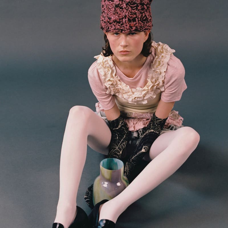 

AWESOME NEEDS HANDICRAFT KNIT ROPE HAT_PINK FREE