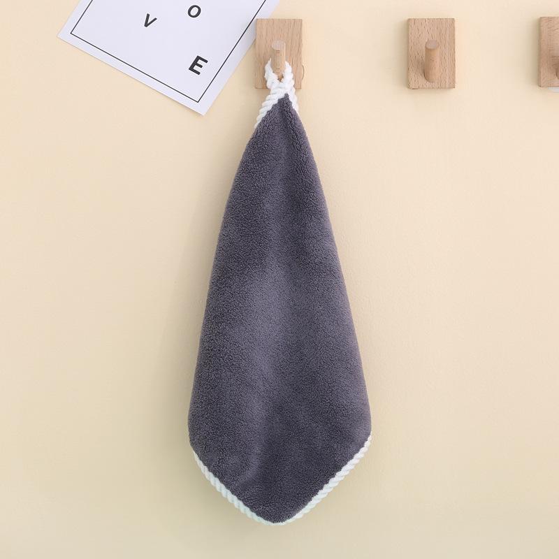 Korallensamt, quadratisches Handtuch, Kindergarten-Kleinhandtuch, universelles Sabberhandtuch, Handwischtuch, eingewickelte Taschentücher