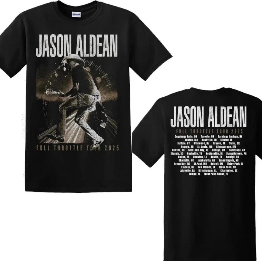 

Jason Aldean Full Throttle Tour 2025 T-shirt, size S-5XL M