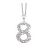 Bling Car Rear View Mirror Accessories Rhinestone Numbers Hanging Ornament 0-10 Automotive Interior Pendant for Women