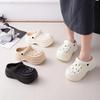 Fashion Rimocy 2025 New Womens Platform Clogs Sandals Thick Bottom Eva Garden Shoes Woman Summer Outdoor Non Slip Beach Sandalias Mujer