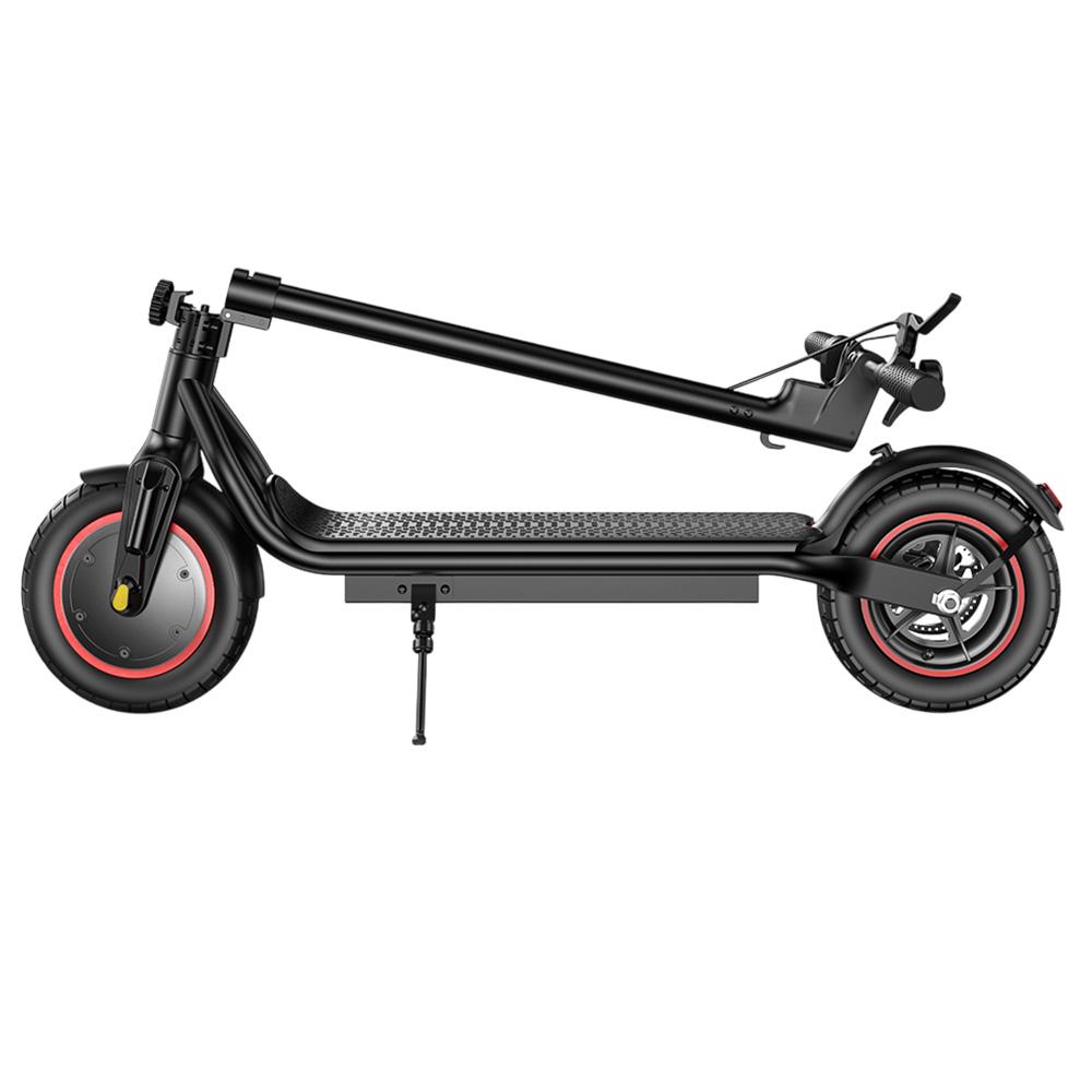 IScooter W6 Trottinette Électrique Pliante, Moteur 500W, Batterie 36V 7.8Ah, Pneus 10 pouces, Vitesse Max 35km/h, Autonomie 30km, Frein à Disque Arrière, Écran LCD