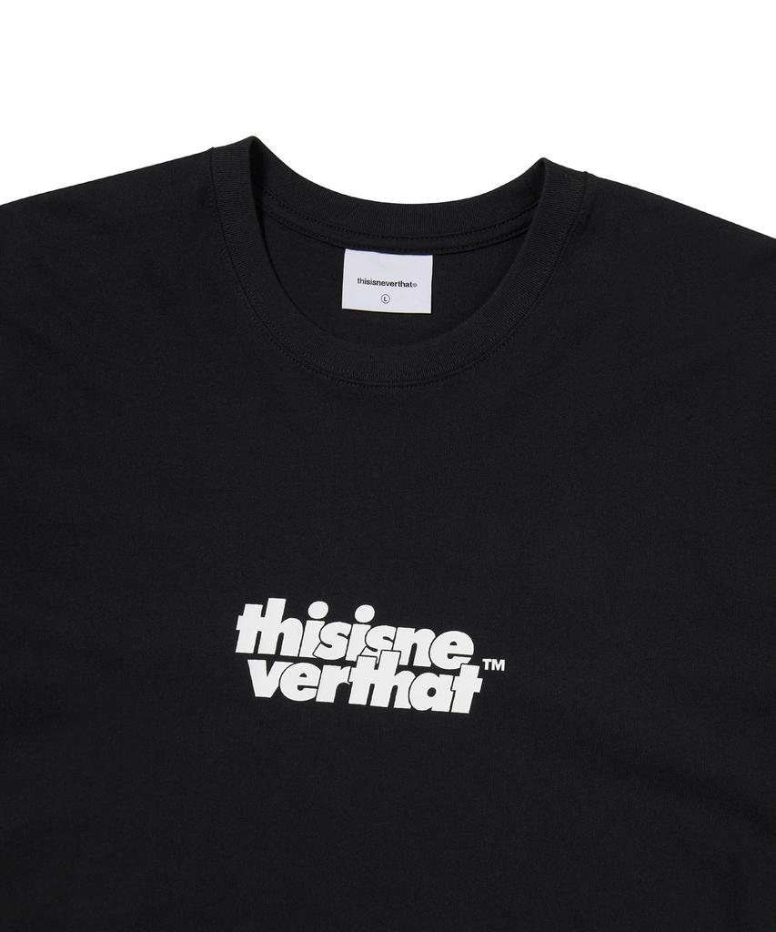 THISISNEVERTHAT Ol-Logo Tee Black
