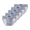 5 Pieces Fashion Men's Breathable Underwear Underpants Cotton Briefs Boxer Shorts Printing  Panties L XL 2XL 3XL 4XL 5XL