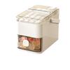 New Press Ice Tray Bucket Multifunctional  Ice Cube Mold Ice Maker with One-touch To Release Portable Ice Box Ice Cube Tray