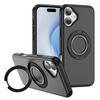 PC+TPU Magnetic Ring Shockproof Phone Case Anti Drop Cover for iPhone 11 12 13 14 15 16 17 Pro Pro Max XR