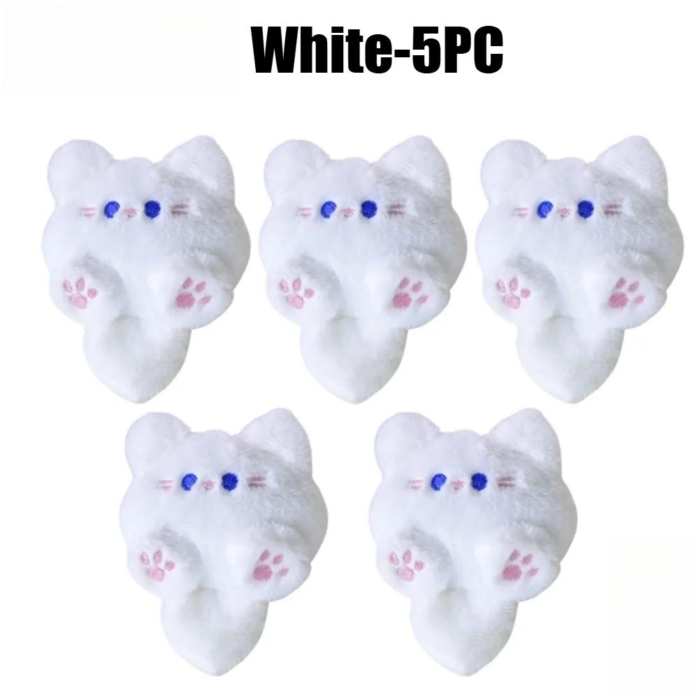 1-20PCS Fashion Long Tail Cat Tail Keychain Filling Cat Bag Decoration Keychain Cat Cute Christmas Birthday Gifts Keyring