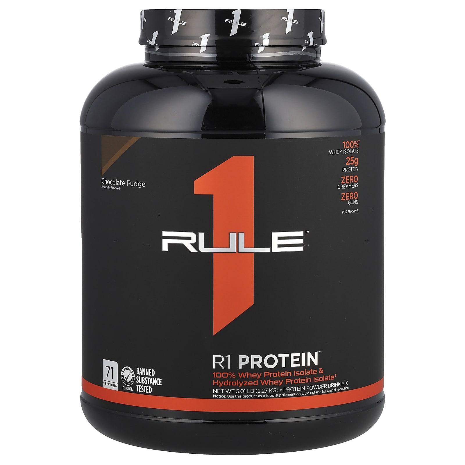 

R1 Protein Powder Drink Mix, Chocolate Fudge, 2.27Kg(5.01Lb)
