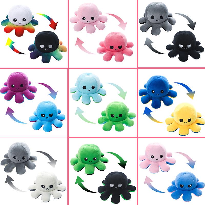 Buntes Niedliches Oktopus Plüschtier - Kindergeschenk Puppe