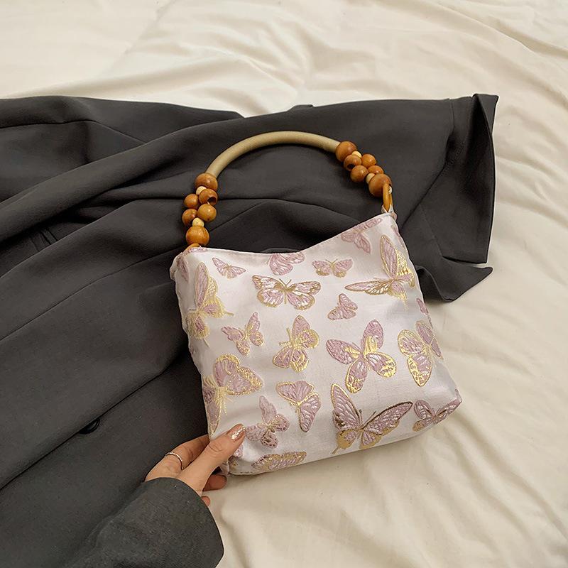 Summer Butterfly Chic Women's Underarm Tote Handbag 2025 National Tide Edition