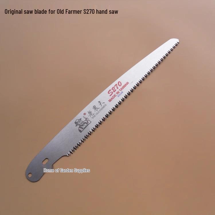 Old Farmer S270/S240 Garden Hand Saw for Fruit Trees, Bonsai, Landscaping & Rough Branches