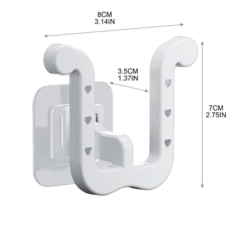 Wall-mounted Bathroom Slipper Storage Rack Save Space Slippers Rack