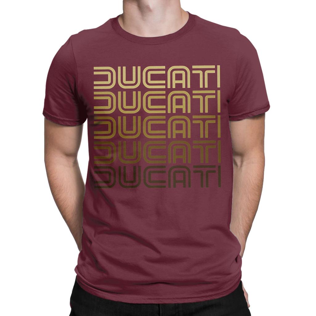 Classic Funny Graphic 100 Cotton Tshirt Dducatis Tops Tees For Unisex