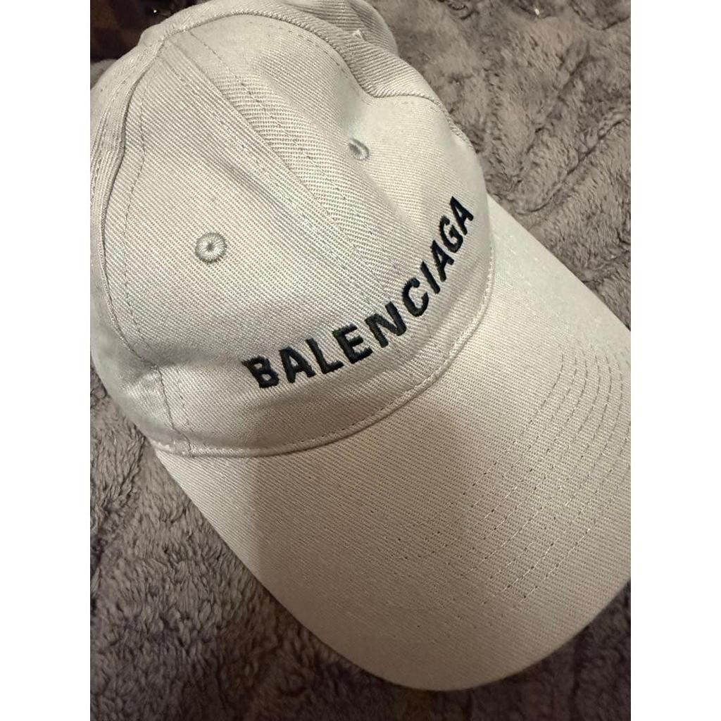 Used balenciaga cap gray