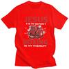 Jésus Est Mon Sauveur La Boxe Est Ma Thérapie T-shirt Pur Coton T-shirts Été Manches Courtes Col Rond Citations de Boxeurs T-shirts