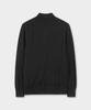 BROOKS BROTHERS Merino Wool Logo Polo Sweater (Black) (Bbwtmnf301)
