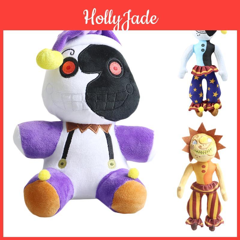 Peluche Super Morbido Sundrop Moondrop Assistente Asilo Fnaf Per Bambini