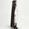 Manteau à Capuche en Velours pour Femme Longue Cape avec Passementerie Décorative pour Costume d'Halloween Cosplay et Événements Thématiques