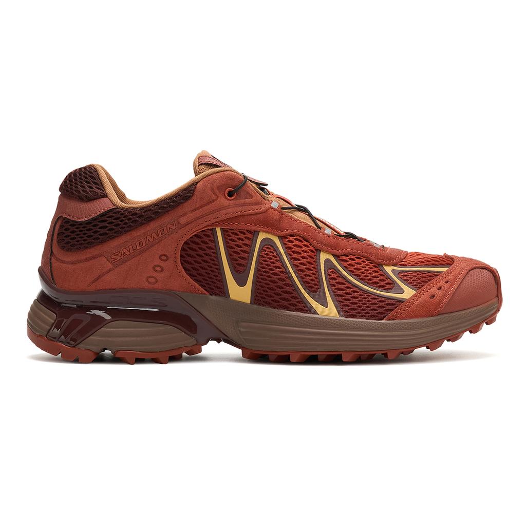 SALOMON Xt-Whisper Red Ashes Casual Sports Shock Absorption Durable Supportive Lightweight Low-Top Running Shoes Unisex Sneaker Brown 479714