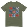 4th Of July America Patriotic Bow Ribbon TShirt For Unisex Girls Kids Unisex