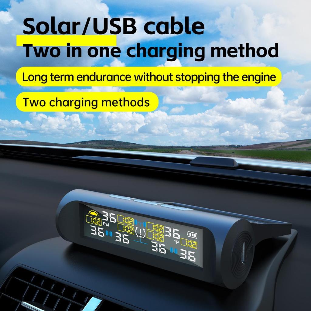 TY01-6 Solar-Reifendruckkontrollsystem (TPMS)
