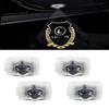 XZFLQ LED Door Curtain Lamp Laser Logo Light Door Welcome Light Courtesy Light 4pcs