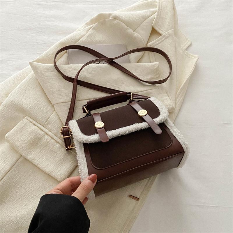 Vintage Inspired Autumn Fashionable Small Square Bag Perfect For Casual Outings