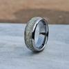 6mm Tungsten Ring with Silver Dragon Inlay for Men & Women - Polished Wedding Band, Engagement Ring for Men - Stylish and Durable