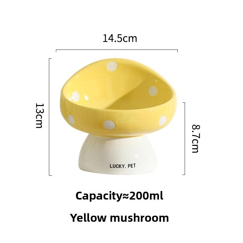 Katzen Napf, Keramik Schräger Rand zum Schutz der Halswirbel, Trinknapf, Futternapf, Katzen Reissnapf, Haustierbedarf, Hundenapf