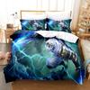 Hot Sale ZED Themed Bedding Set Soft Touch Quilt Cover And Double Pillowcases Daily Home Rest Bed Cover Accessories