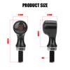 3 In 1 LED Turn Signal Light Indicator Taillight Brake Lamp Blinker for Cafe Racer Bobber Chopper Dyna Motorcycle Lights E24 12V