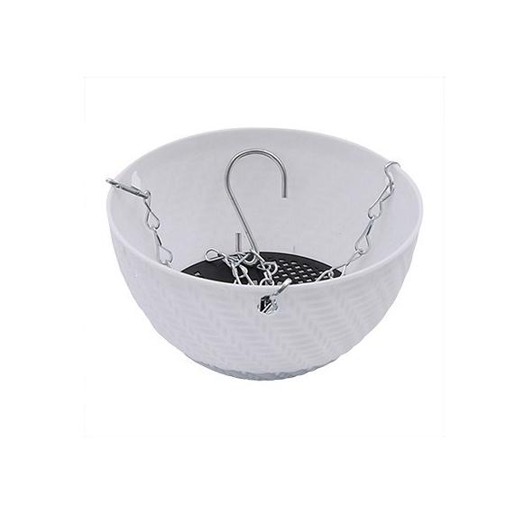 Vaso da Fiori da Appendere per Giardino Esterno Balcone, Vaso da Appendere. Adatto per Piante Verdi da Interno ed Esterno