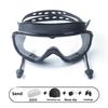 Swimming Eyewear HD Waterproof And Anti Fog Professional Swimming Goggles For Men And Women Diving Equipment Silicone Fit