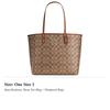 Coach City PVC Tote Bag, Shopping Bag, Combo Bag, Handbag, Shoulder Bag Large Women's Brown 36658-IME74