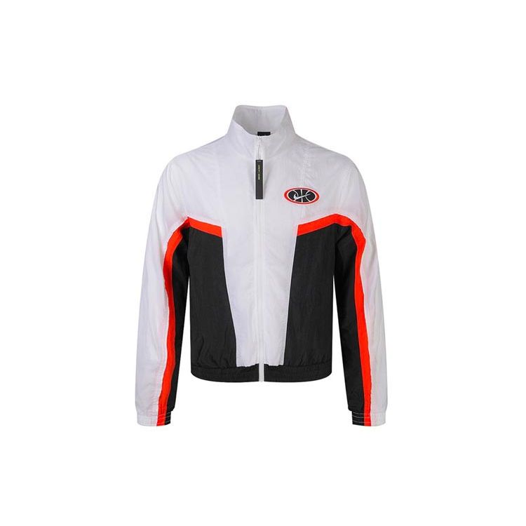 Nike Throwback Woven Basketball Jacket Мужские куртки Черно-белые AV9756-100 XL