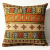 African Tribal Mandala Vintage Pattern Cushion Cover Set Exotic Bohemian Decorative Pillowcase for Sofa Bedroom Home Decor