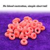 100Pcs Gummikastrationsring Bloodless Vieh Kastrationswerkzeug Schafe Schwanz Ring Schafe